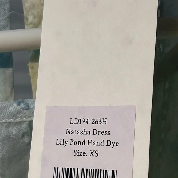 Loveshackfancy Natasha dress -lily pond - Picture 7 of 7